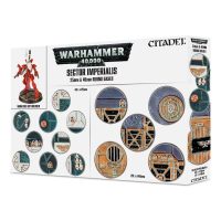 Sector Imperialis 25 & 40mm Round Bases for basing your Warahmmer armies