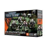 Kill Team: XV26 Stealth Battlesuits for playing Warhammer